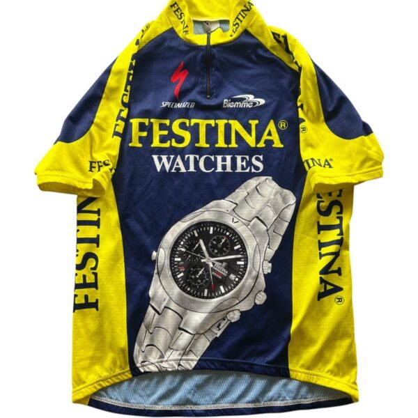 Biemme Festina Watches vintage kerékpáros mez XL-es