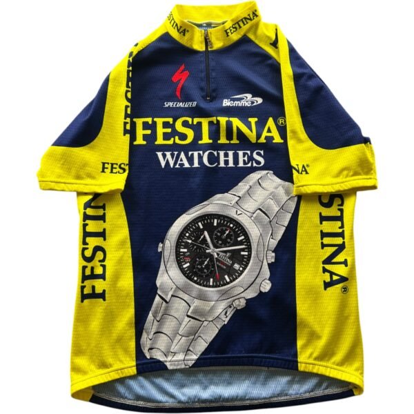 Biemme Festina Watches vintage kerékpáros mez XXL-es